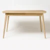 Mesa de Comedor Escandi Rectangular – Roble Claro