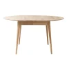 Mesa de Comedor Ovalada Escandi 155 cm – Roble Claro