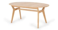 Mesa de Comedor Ovalada Jenson – Roble