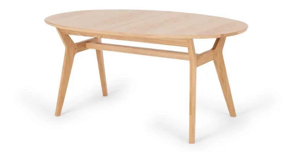 Mesa de Comedor Ovalada Jenson – Roble