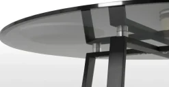 Mesa de Comedor Redonda Grande Haku – Negro
