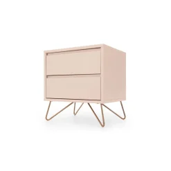 Mesa de Noche Elona – Rosa Empolvado