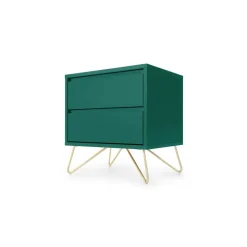 Mesa de Noche Elona – Verde Inglés