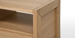 Mesa de noche Ledger – Roble