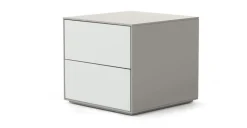 Mesa de noche Stretto – Tonos de gris