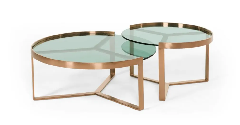 Mesa Nido de Centro Aula – Cobre cepillado