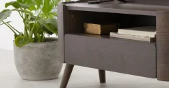 Mueble multimedia Ada – Roble oscuro