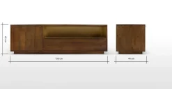 Mueble Multimedia Anderson – Caramelo