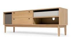 Mueble multimedia Campton – Roble