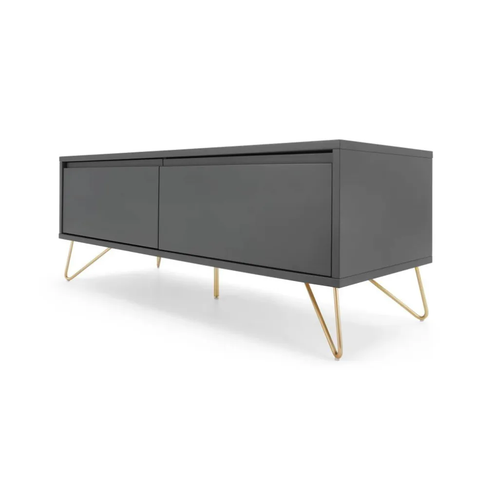 Mueble multimedia Elona – Gris Carbón