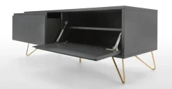 Mueble multimedia Elona – Gris Carbón