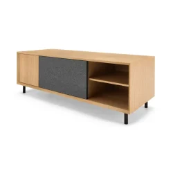 Mueble multimedia grande Luther – Roble