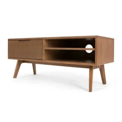 Mueble multimedia Jenson – Roble oscuro