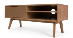 Mueble multimedia Jenson – Roble oscuro