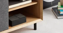 Mueble multimedia Luther – Roble