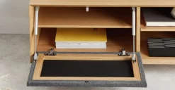 Mueble multimedia Luther – Roble