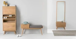 Mueble zapatero Jenson – Roble