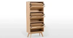 Mueble zapatero Jenson – Roble