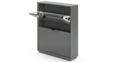 Mueble zapatero pequeño Marcell – Gris