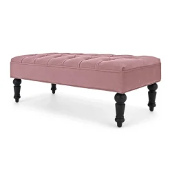 Otomana Bouji – Terciopelo rosa empolvado