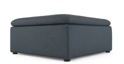 Otomana para Sofá Modular Victor – Azul Lino