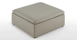 Otomana para Sofá Modular Victor – Gris Agata