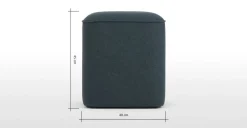 Puff Henri – Azul Egeo