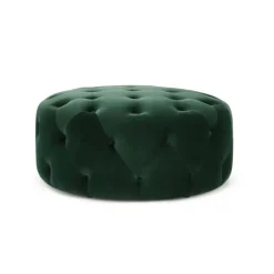 Puf Redondo Grande Hampton – Verde Pino