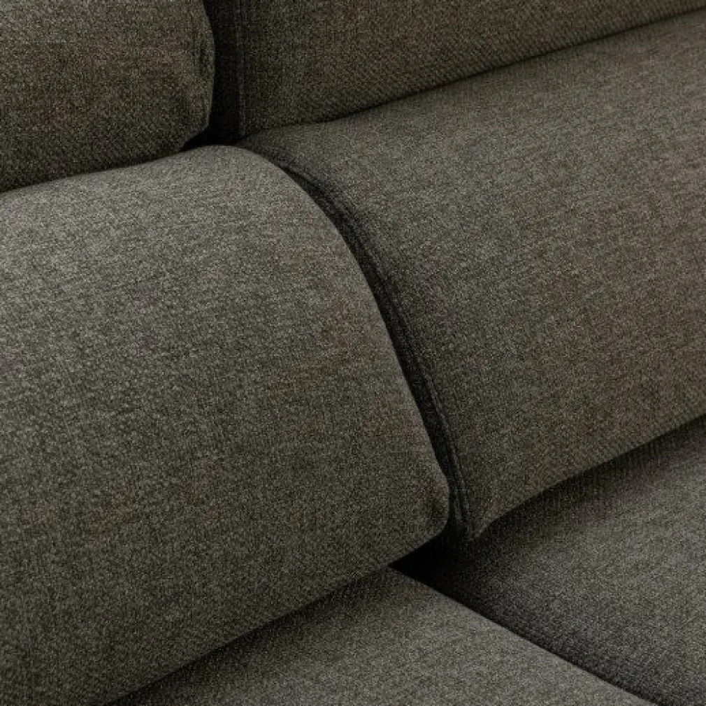 Seccional con Chaise Longue a la Derecha Dolmen – Gris Oscuro