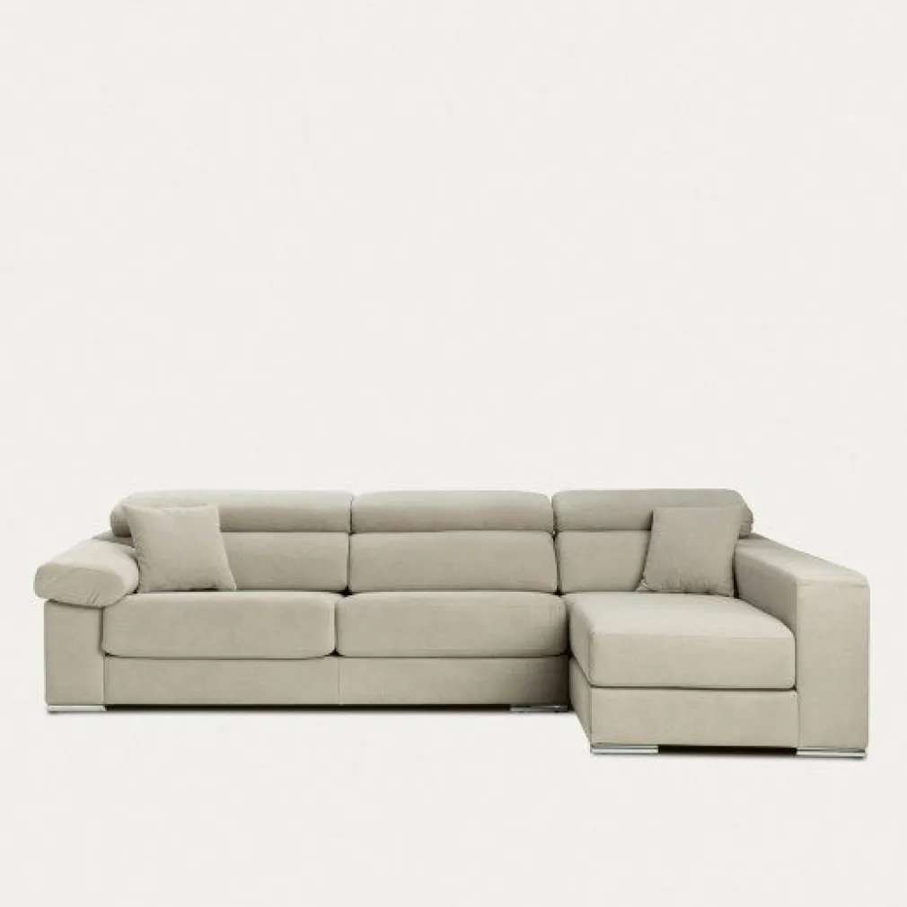 Seccional con Chaise Longue a la Derecha Dolmen – Perla