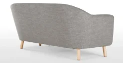 Seccional con Chaise Longue a la Derecha Lottie – Gris Tiza