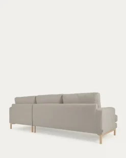 Seccional con Chaise Longue a la Derecha Mihaela – Gris