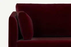 Seccional con Chaise Longue a la Derecha Milner – Borgoña