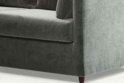 Seccional con Chaise Longue a la Derecha Milner – Gris Acero