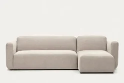 Seccional con Chaise Longue a la Derecha Neom – Beige