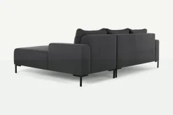 Seccional con Chaise Longue a la Derecha Oskar – Gris Sterling