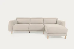 Seccional con Chaise Longue a la Derecha Singa – Crudo