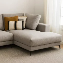 Seccional con Chaise Longue a la Derecha Tiber – Perla