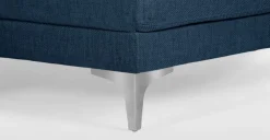 Seccional con Chaise Longue a la Derecha Vittorio – Azul Oscuro
