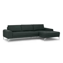 Seccional con Chaise Longue a la Derecha Vittorio – Gris Antracita