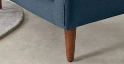 Seccional con Chaise Longue a la Derecha Walker – Azul