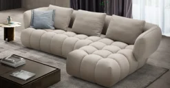 Seccional con Chaise Longue a la Derecha Wenders – Beige