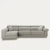 Seccional con Chaise Longue a la Izquierda Air – Cemento