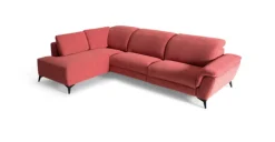 Seccional con Chaise Longue a la Izquierda Amicci – Coral