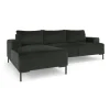 Seccional con Chaise Longue a la Izquierda Frederik – Gris Antracita