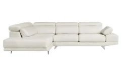 Seccional con Chaise Longue a la Izquierda Galactic – Blanco