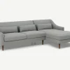 Seccional con Chaise Longue a la Izquierda Herton – Gris Montaña