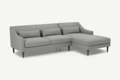 Seccional con Chaise Longue a la Izquierda Herton – Gris Montaña