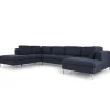 Seccional con Chaise Longue a la Izquierda Monterosso – Azul Tormenta