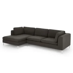 Seccional con Chaise Longue a la Izquierda Monterosso – Gris Marengo